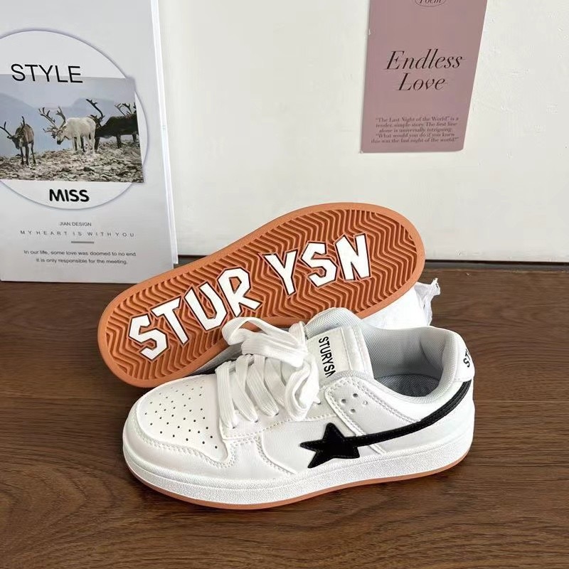 2025 new Platform Women's Couple Tennis Casual Spring Autumn Lace Up Trend Flats Sneakers Female Sports Shoes Woman zhanyishengli