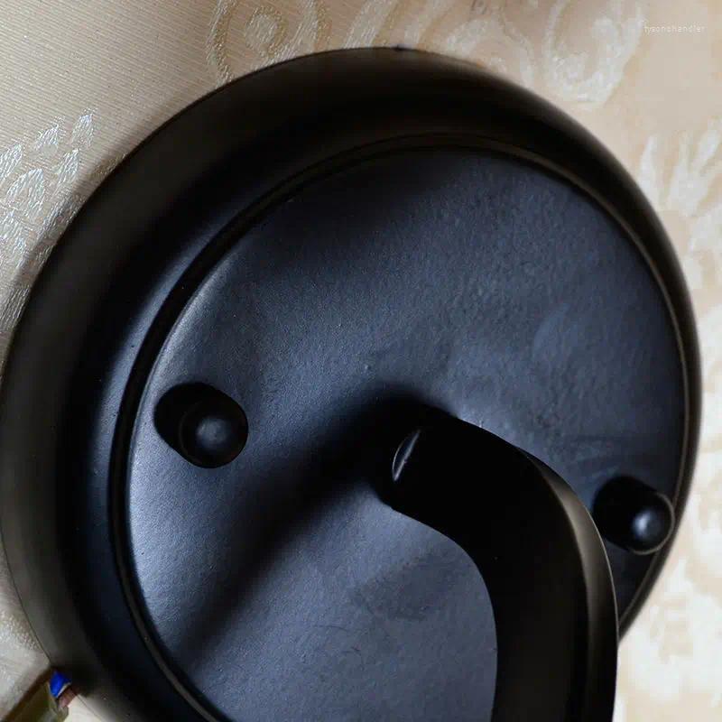 Lamps Wall Rustic Black Wrought Iron Sconce Outdoor Light Garden Lighting Led Lamp Balcony Mount ing