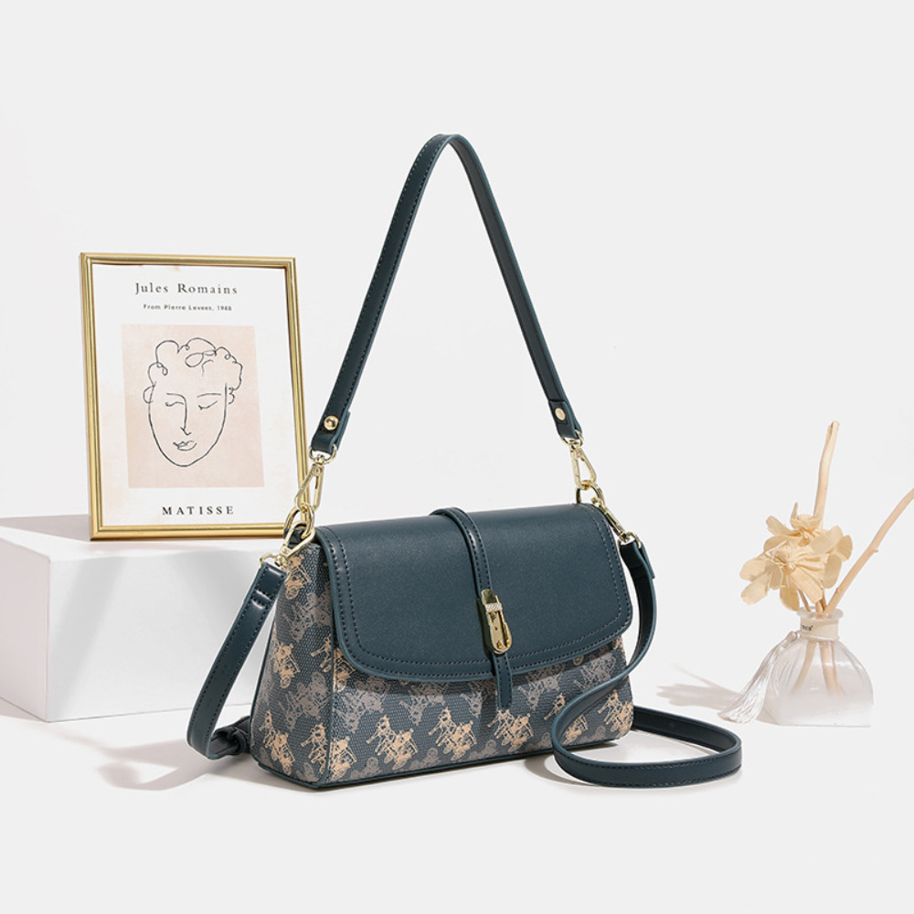 Printed 2024 New Large Capacity Simple Shoulder Female Brand Designer Trendy Women's Bag