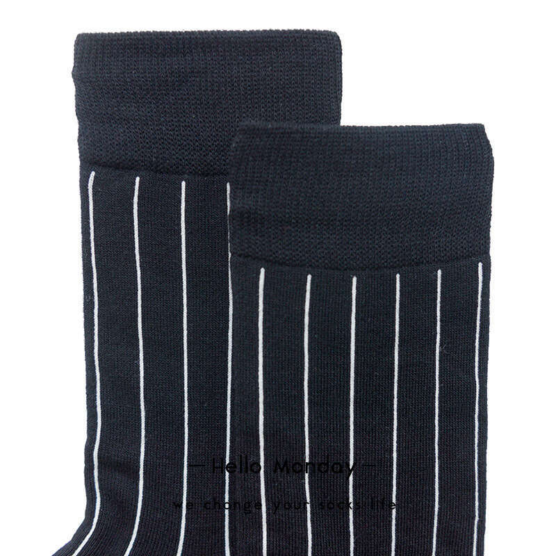shanshi men socks HELLOAY Cotton Vertical Stripe Spring/Summer Collection Couple's Men's and Women's Socks Trendy