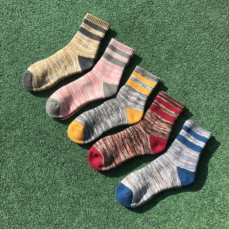 shanshi men socks Towel bottom cotton sports autumn and mid tube winter new adult men's basketball socks