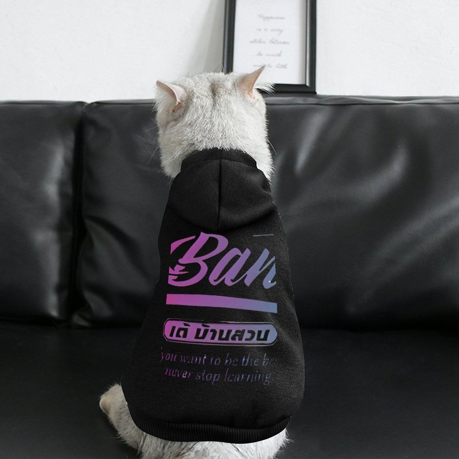 Fashion Dog Hoodies Breathable Hoodie Autumn and Winter Dog Clothes Hoodie Customized Oversized Print Anti-linting Wholesale Wear