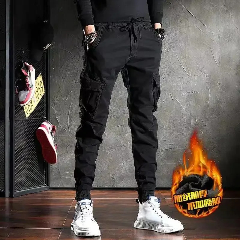 Stylish Camouflage Cargo Pants for Men with Jogging and Casual n Slim Fit Mens Work Tactical Tracksuit Trousers Plus Size 241105