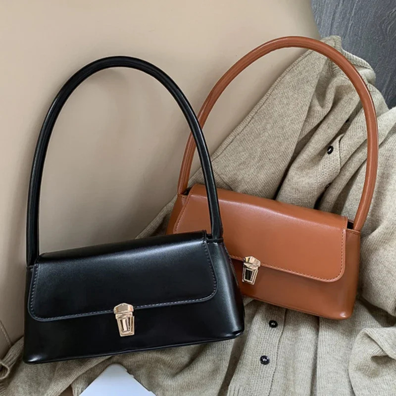 Women's Handbag Solid Color Women's Fashion Designer Armpit Brand Women's Crossbody Bag
