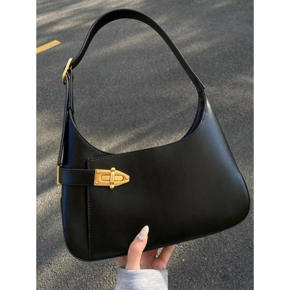 Designer Bag Internet Celebrity Popular High-End Oneshoulder Armpit Bag Commuting Simple And Versatile Casual Handbag Retro Office Worker Bag