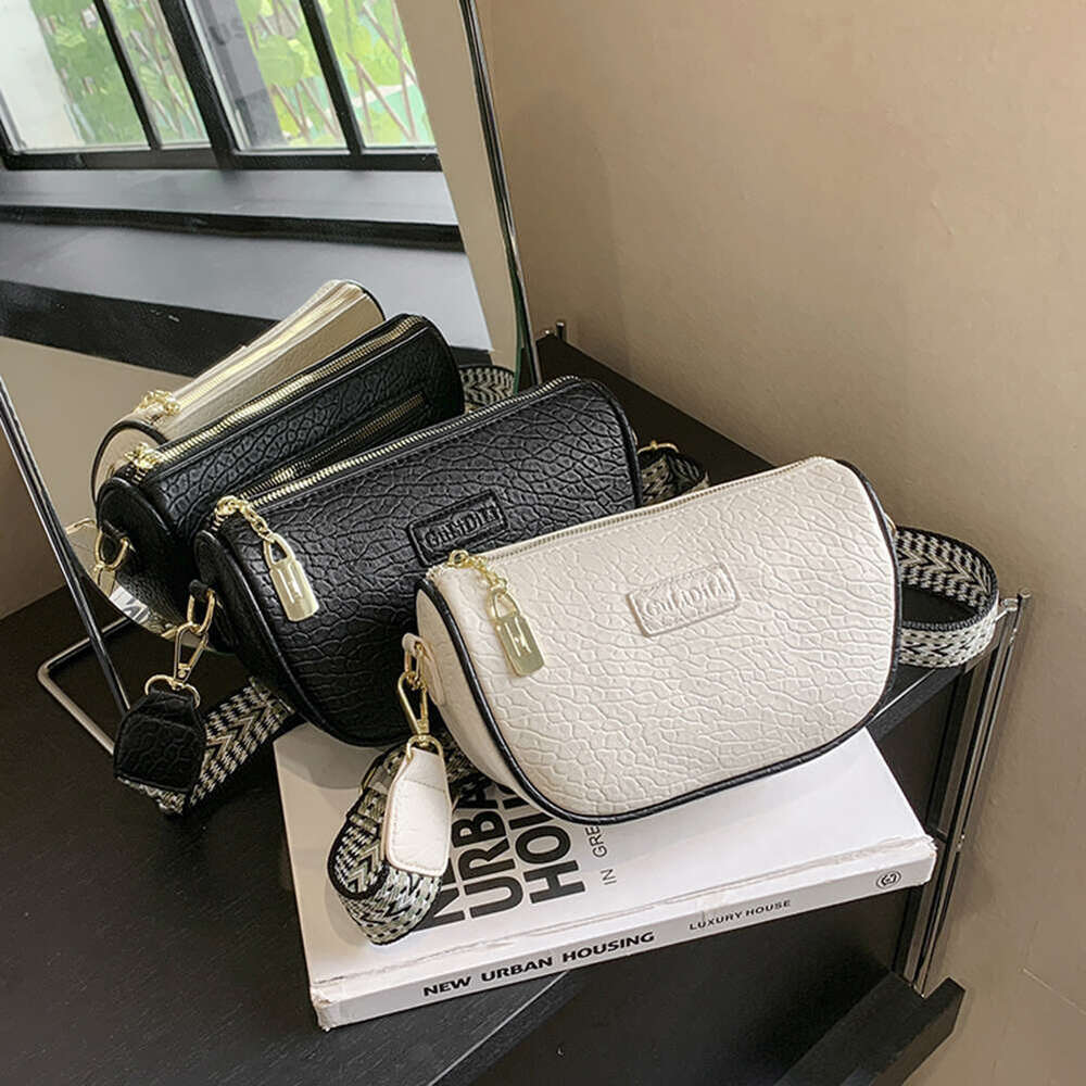 Designer Bag Solid Pu Leather Shoulder Bag Fashion Designer Handbags Messenger Bags For Women Casual Crossbody Bags Summer Travel Bag Saddle bag