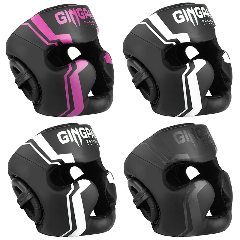 Promotion Boxing MMA Safety Helmet Head Gear Protectors Adult Child Training Headgear Muay Thai Kickboxing Full-covered Helmets 241104