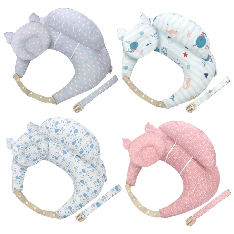 2024 adjustable born care breast feeding pillow bottle feeding with auxiliary shoulder strap support position feeding 241105