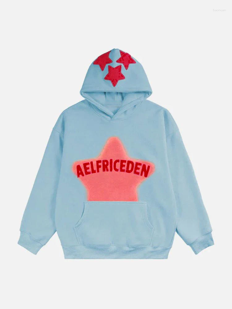 Women's Hoodies 2024 Fall Hip Hop Street Graffiti Hoodie Retro Casual Sports Baggy