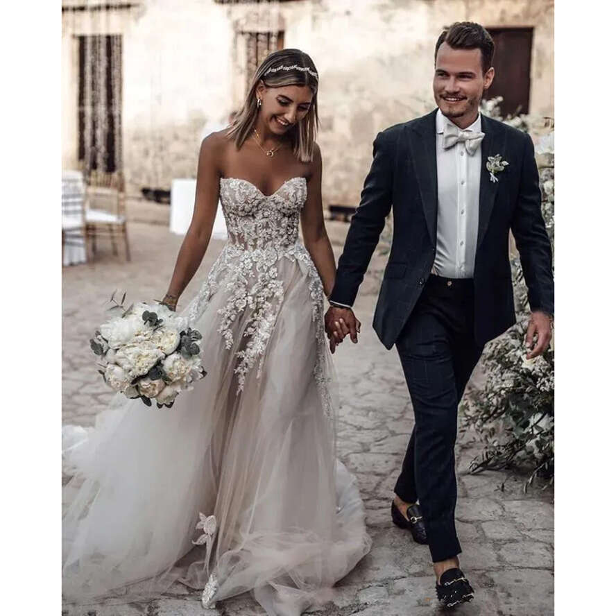 Size Style Plus D Ral Appliques A E Country Wedding Dresses Bohemian Bridal Gowns For Brides Robe De Bc