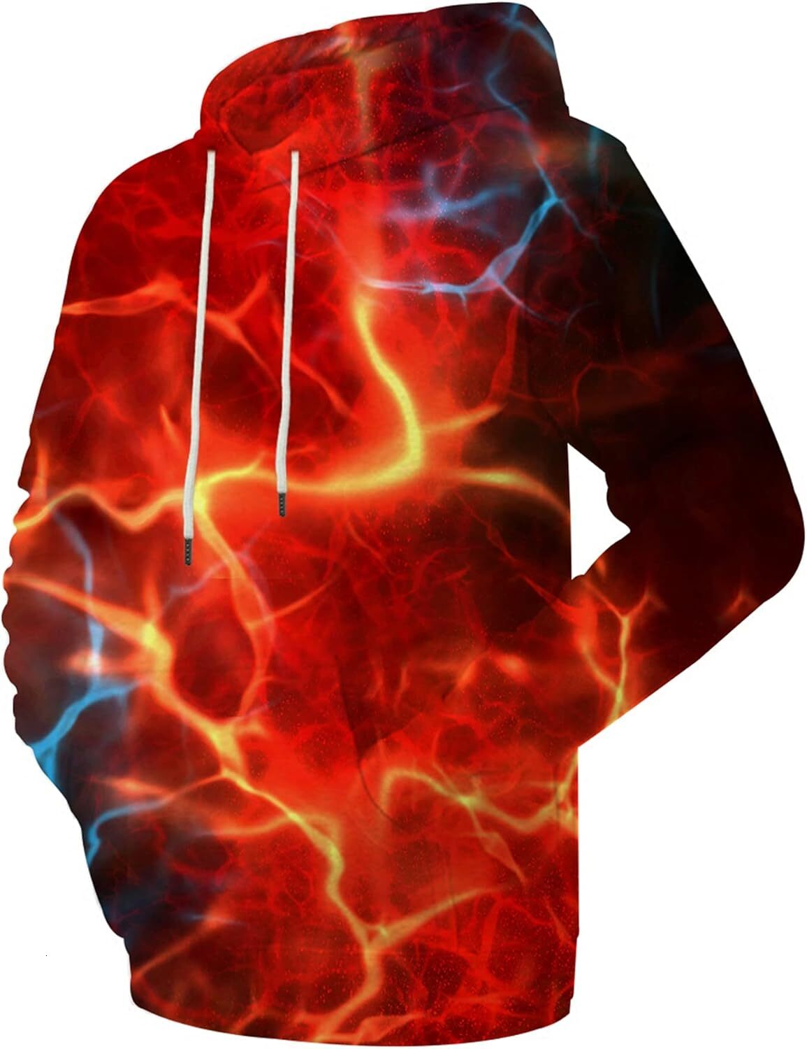Hoodie for Mens Womens Unisex 3D Novelty Hoodies for Men Women Graphic Pullover Hooded with Pockets Graphic Fashionable and cool