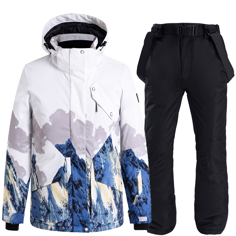 Men Women Snow Wear Suit Sets, Perfect Moment Clothes, Ski Jacket And Pant, Snowboarding Suit, Unsex