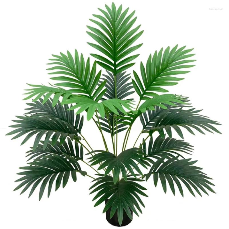 Decorative Flowers 1PC Artificial Large Leaf Tree Autumn Christmas Vases For Wedding Decoration Home Windowsill Decor Accessory Fake Plants