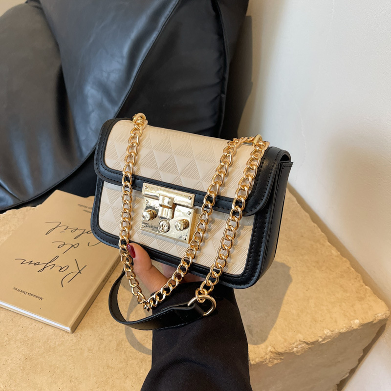 This Year's Popular For Bags Handbags Women Autumn Is Versatile. New Fashion Chain Single Shoulder Crossbody Small Square Bag Designer