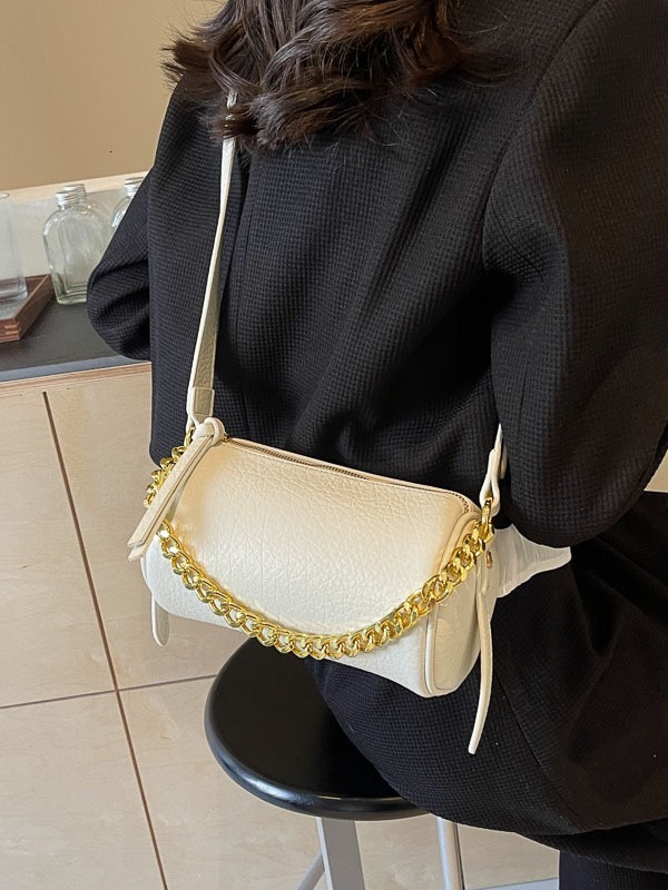 Minority Design Cylindrical Chain Small For Bags Handbags Women High-end Single Shoulder Diagonal Cross Bag Designer