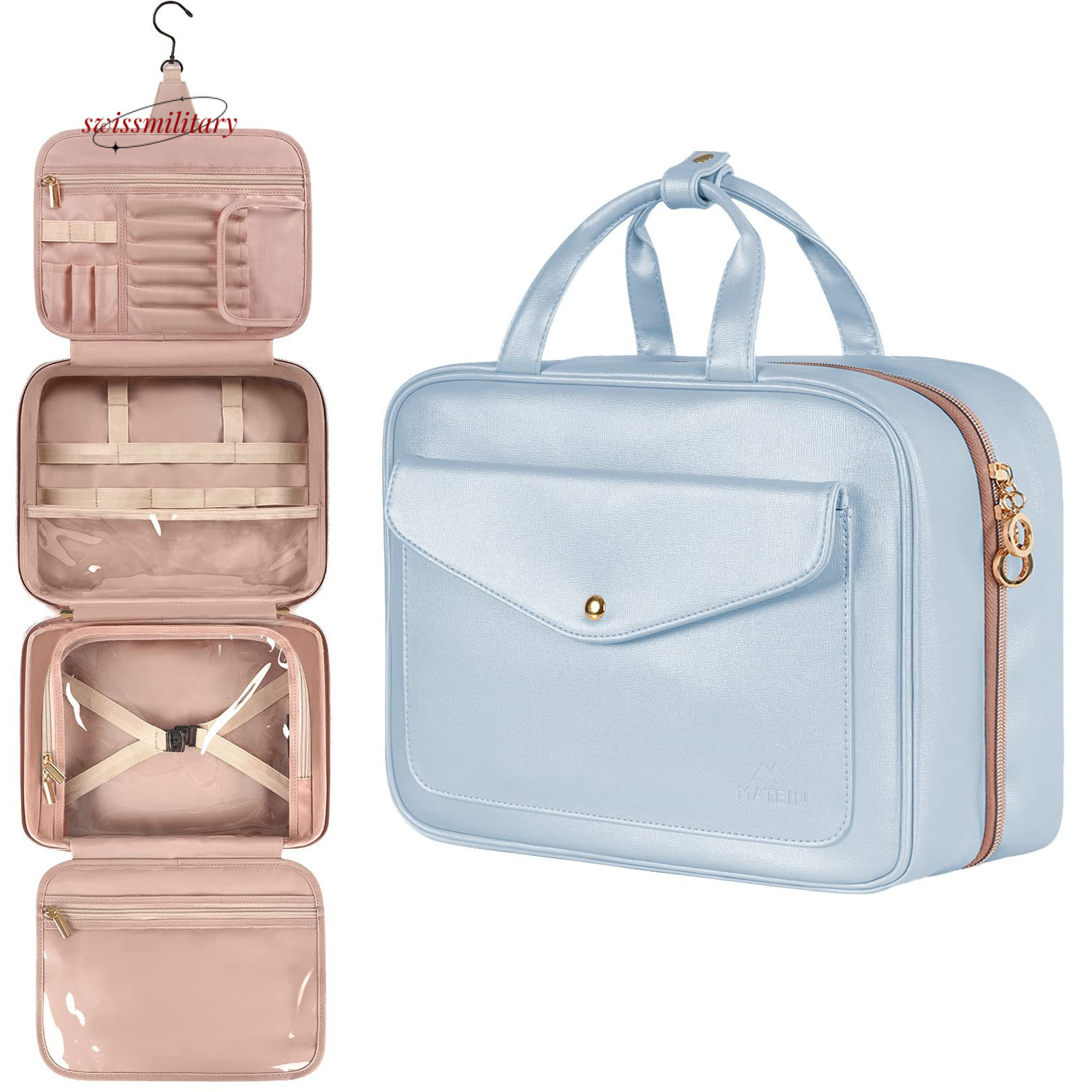 Waterproof portable makeup bag, storage, wash set, travel storage bag #38 swissmilitary