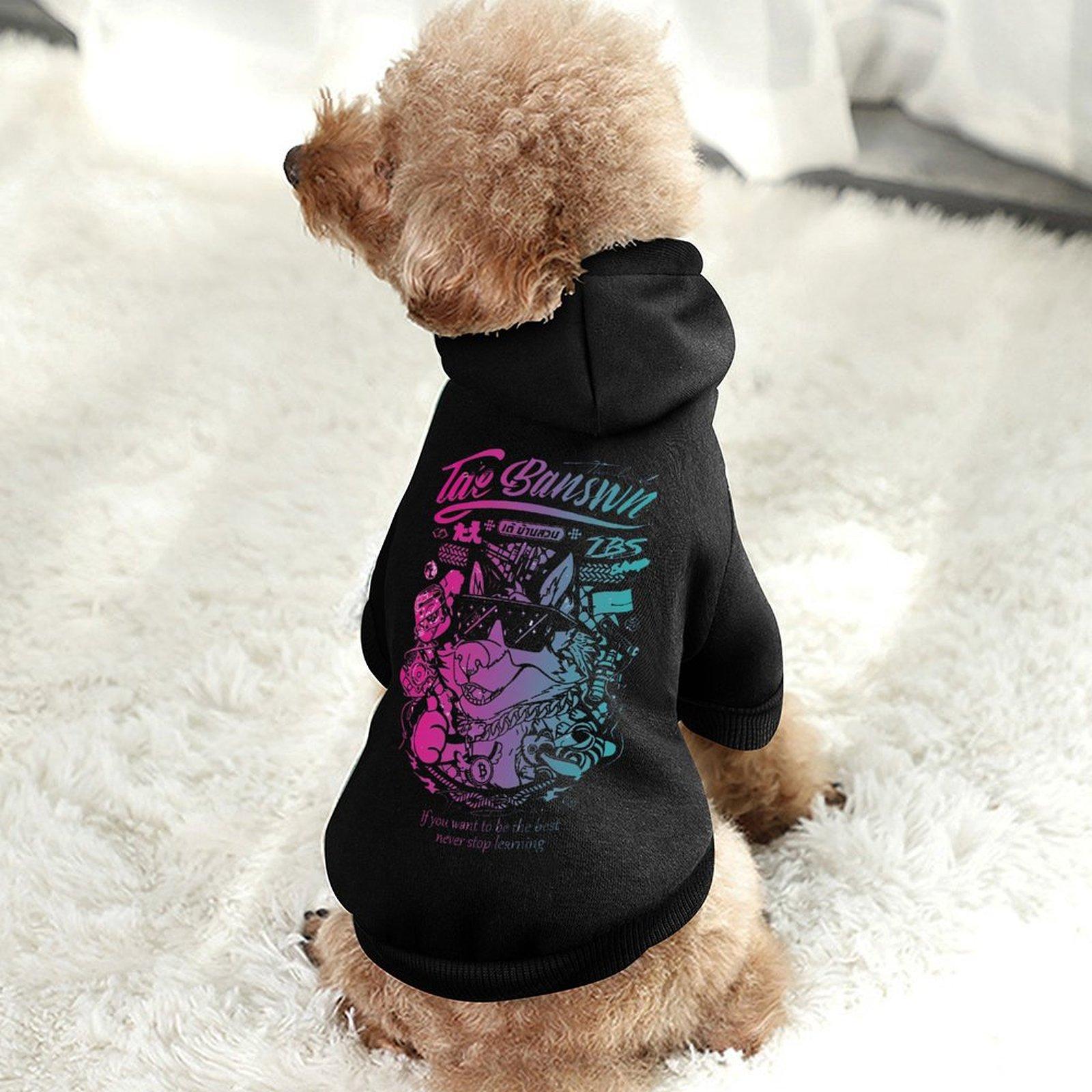 2024 Autumn Winter Hoodie For Dog Hooded Long Sleeve Everyday Wear Cat Hoodie Customized Oversized Print Anti-linting Free Shipping Hoody