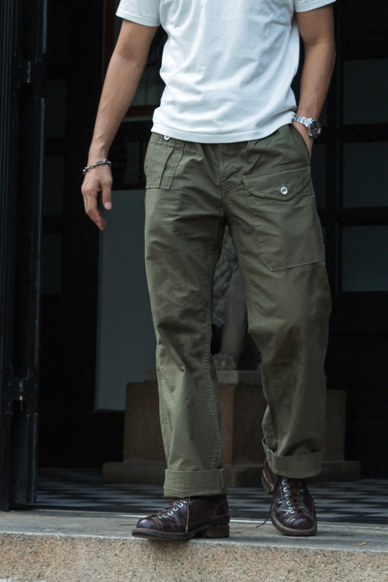 Non Stock Army Combat Trousers 1943 Pattern Vintage Workwear Pants Gurkha