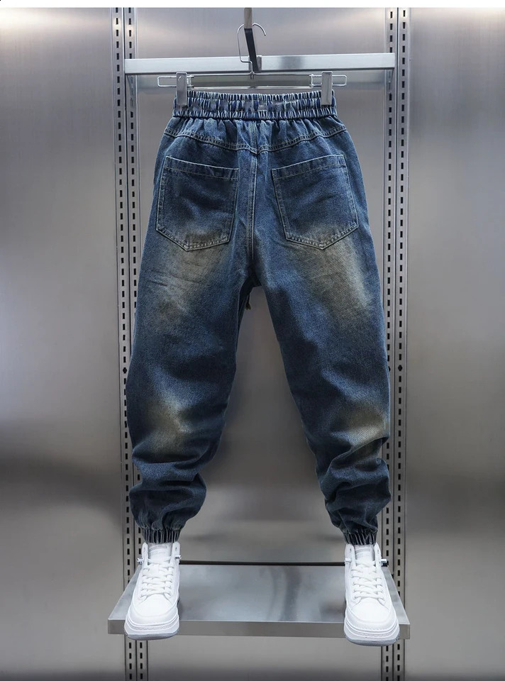 Harajuku Hiphop Street Jeans Patchwork n Baggy Pants Latest Fashion Trousers ner Mens Clothing 241105