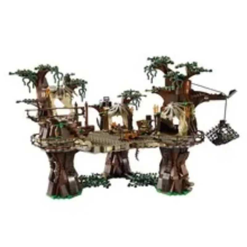 Blocks Hot Toy Ewok Village 1990 PC compatible 10236 Building Model DIY Toy Childrens Boy Birthday Christmas GiftY241105RTNH