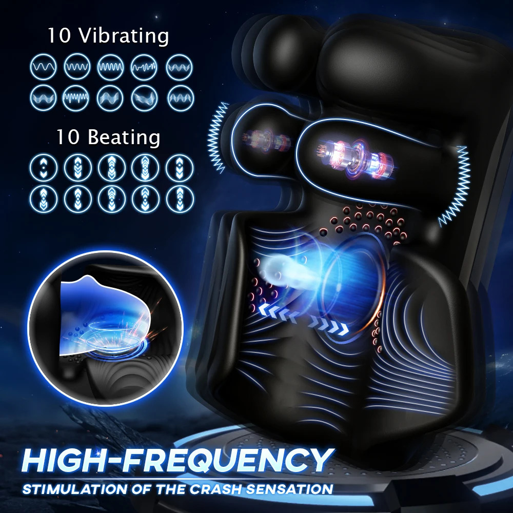 Penis Training Vibrator Men Glans Massage Stimulator For Ejaculation Delay Male Masturbator With Finger Pinching Sex Toys 241105