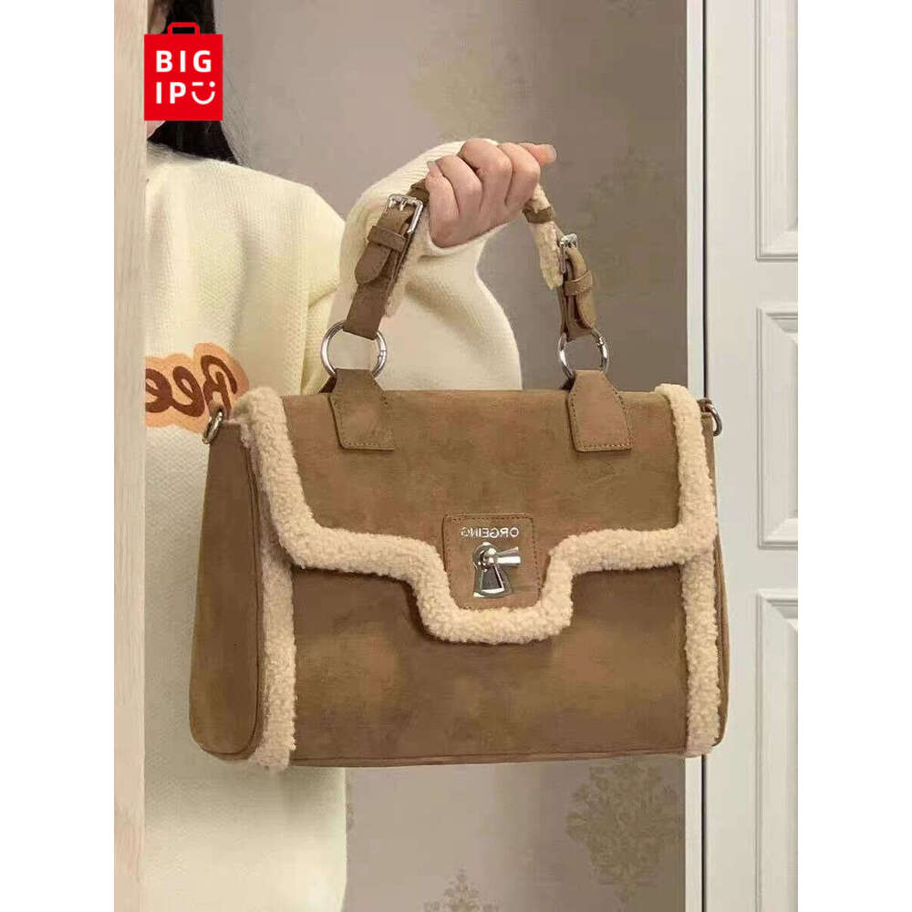 Designer Bag JIAERDI Vintage Brown Tote Bag Women Autumn Winter New Handle Large Capacity Shoulder Bag Female Casual Crossbody Bags Briefcase handbag