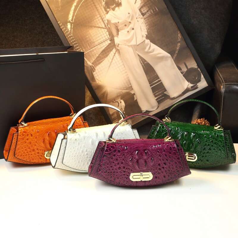 Designer Bag Designer Brand Crocodile Print Bag Saddle Leather Handbag Shoulder Crossbody Bags For Women Bolsas Para Mujeres Hot Selling Saddle bag