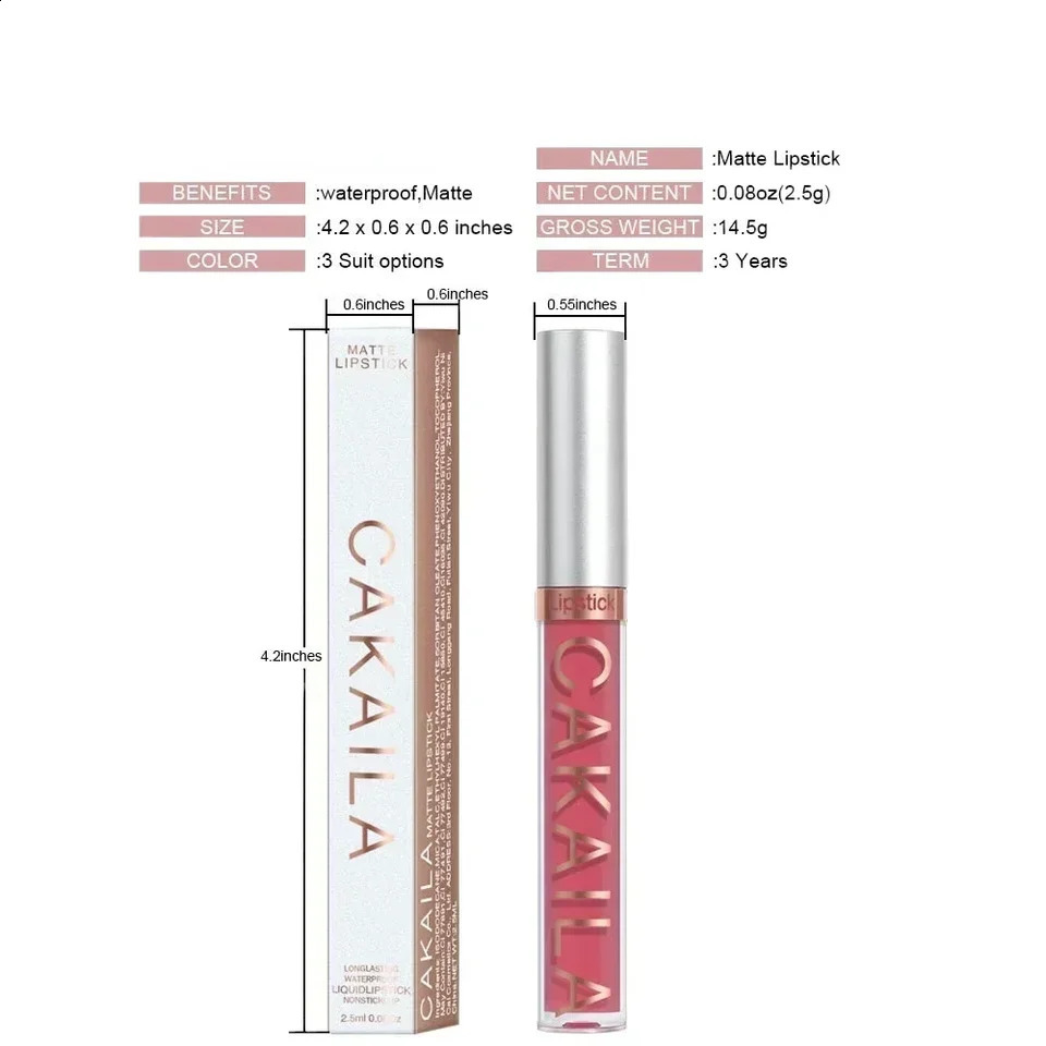 18 colors Matte Velvet Lipstick Sexy Waterproof Liquid Lipsticks Korea Long Lasting Non-marking Red Makeup Cosmetic Nude 241105