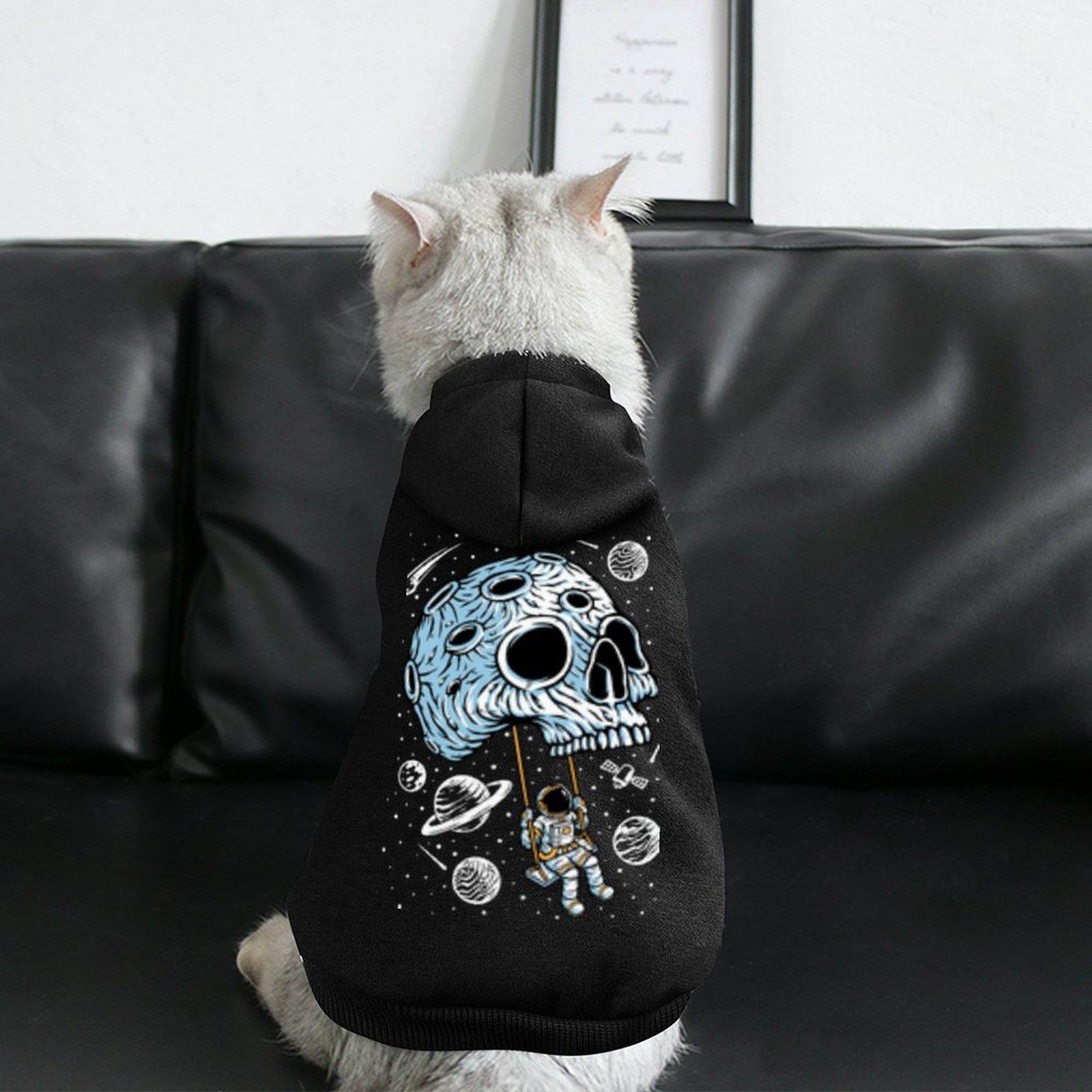 Fashion Dog Hoodies Comfortable Hoodie Pet Leisure Pet Hoodie DIY Anime Warm Loose Top Hoodie