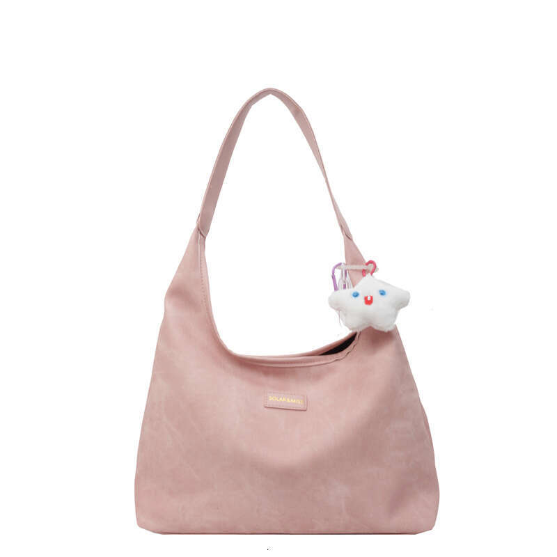 Fashion tote for women 2024 new large capacity commuting summer versatile shoulder bag, college student class bag