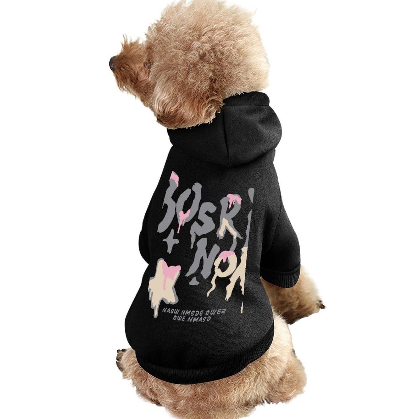 Factory Direct Dog Sweatshirts Breathable Soft Everyday Outdoor Pets Hoodie Customized Print Terylene health cloth Cool Design Wear