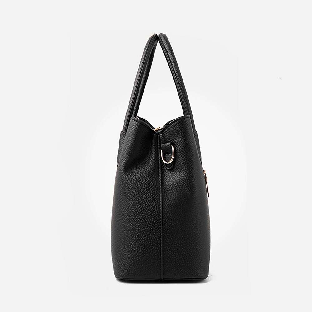2025 new European and American foreign trade women lychee pattern fashion handbag shoulder oblique span bag