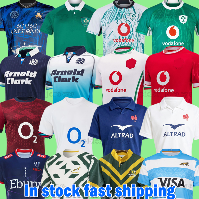 2024 2025 Ireland jerseys Argentinas Australia Fiji 23 24 25 World Rugby Jerseys South Portugal Japan Scotland Welsh NZ Englands Africas rugby shirts size S-5XL