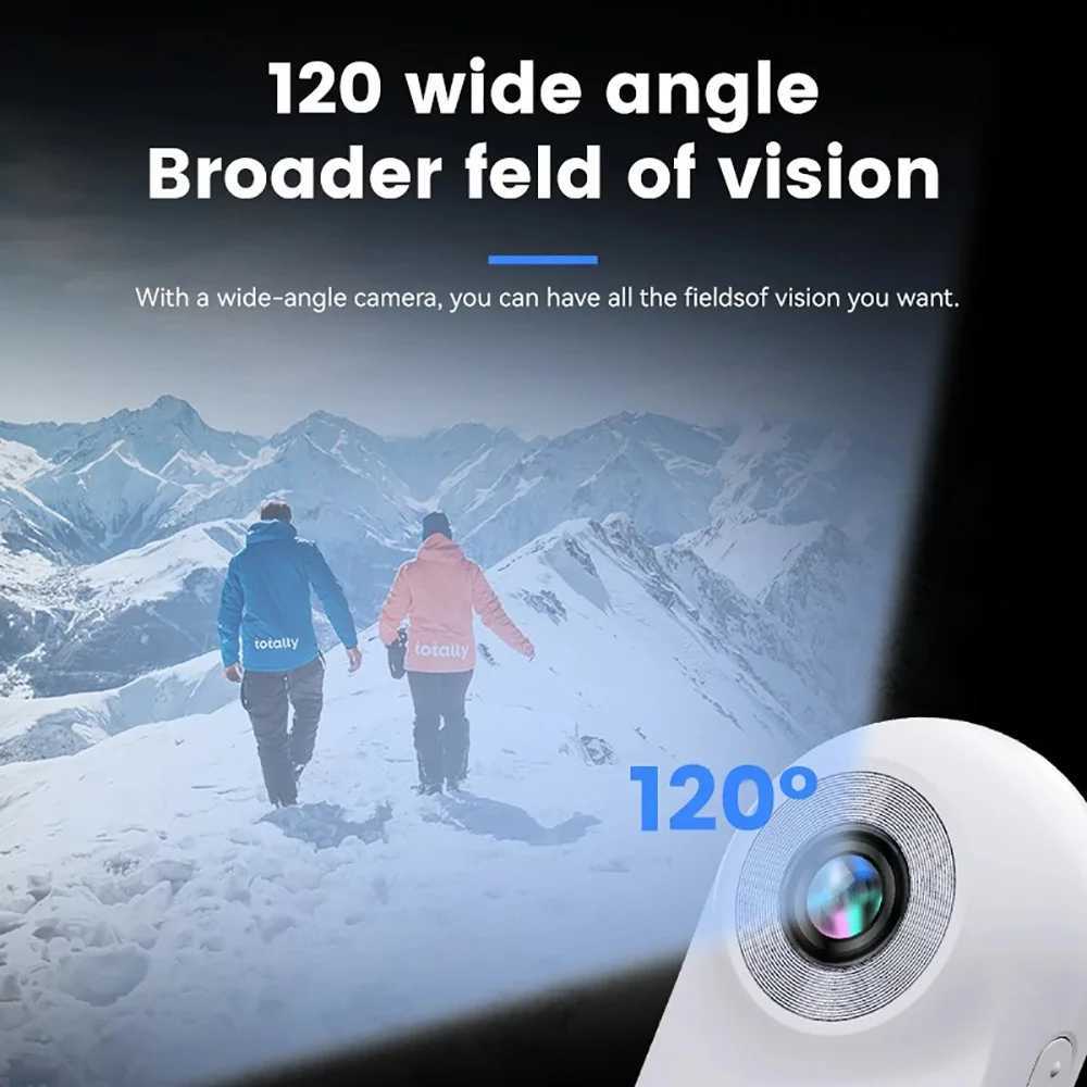 1080P Thumb Sports Camera Outdoor Mini 360 Rotating Bicycle Sports Camera with LCD Sn Driving Recorder Pet Collar Camera Y241105
