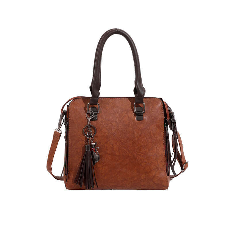 Trendy women's shoulder textured crossbody bag, new Chinese style Su tote bag