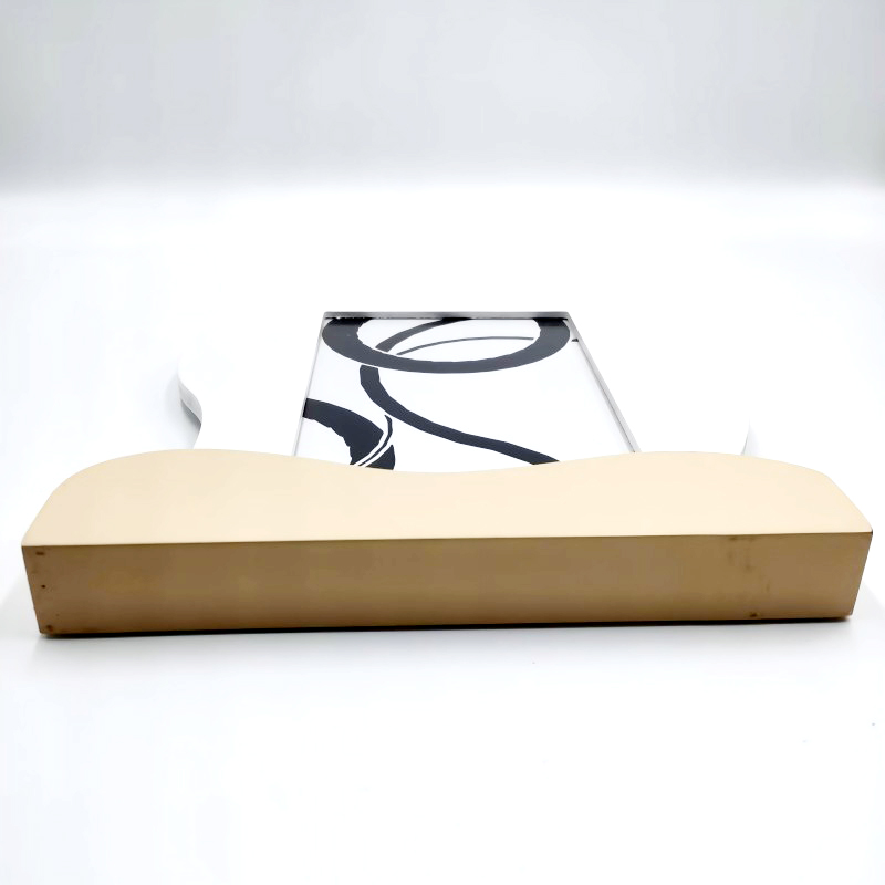 Sleek Metal-Frame Desktop Photo Holder - Multiple Colors Available