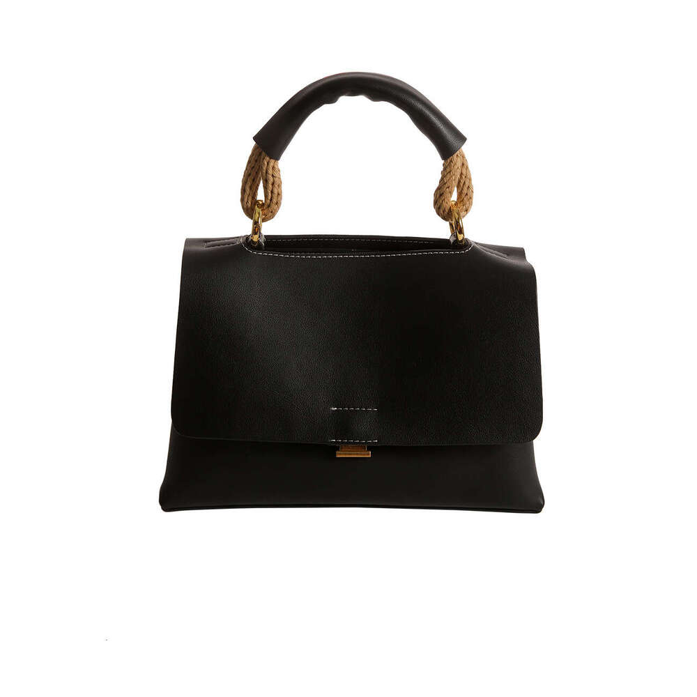 Maxdutti 2023 New Messenger Women French Retro Handbag Fashion Elegant Ladies Casual Commuter Leather Shoulder Bag