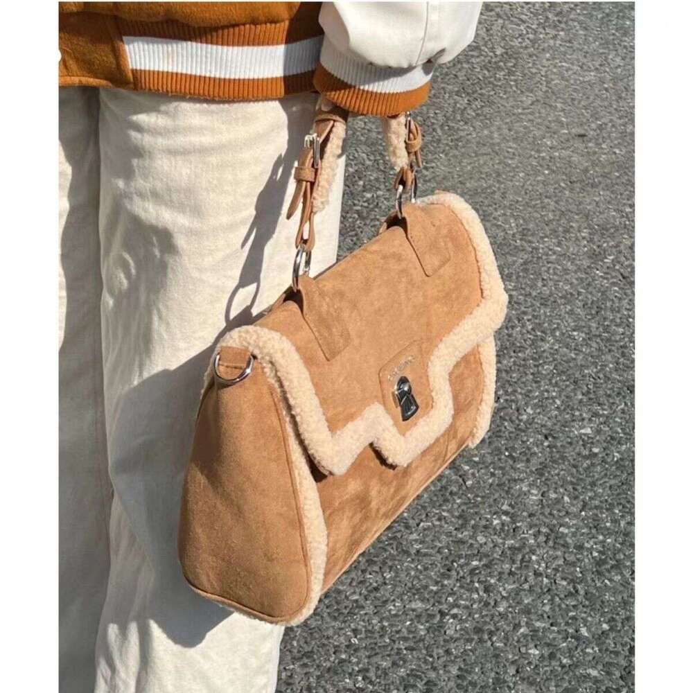 Designer Bag JIAERDI Vintage Brown Tote Bag Women Autumn Winter New Handle Large Capacity Shoulder Bag Female Casual Crossbody Bags Briefcase handbag