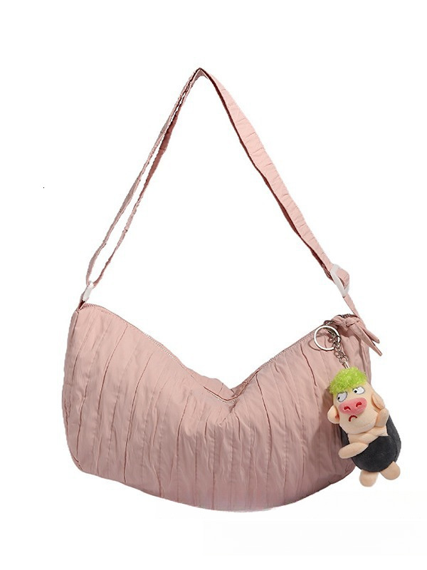 Commuting leisure small women's simple and fashionable dumpling bag, autumn new design, textured shoulder bag designer bags handbags women