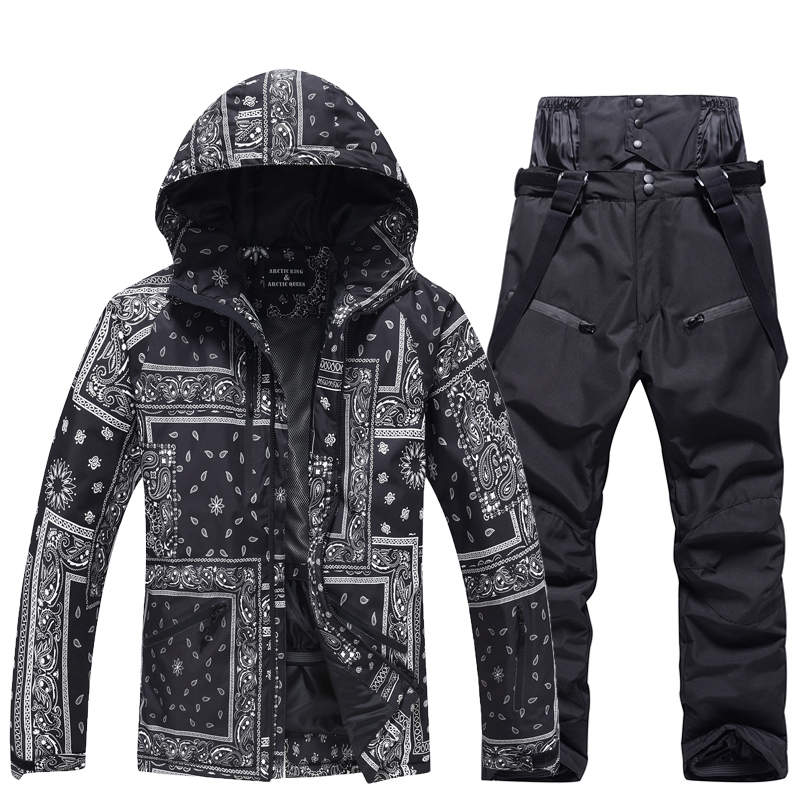 Men's Women's, Sets, Waterproof, Snow Costume, Ski Jacket And Pant Set, Outdoor Clothing, Snowboarding Suit Sets