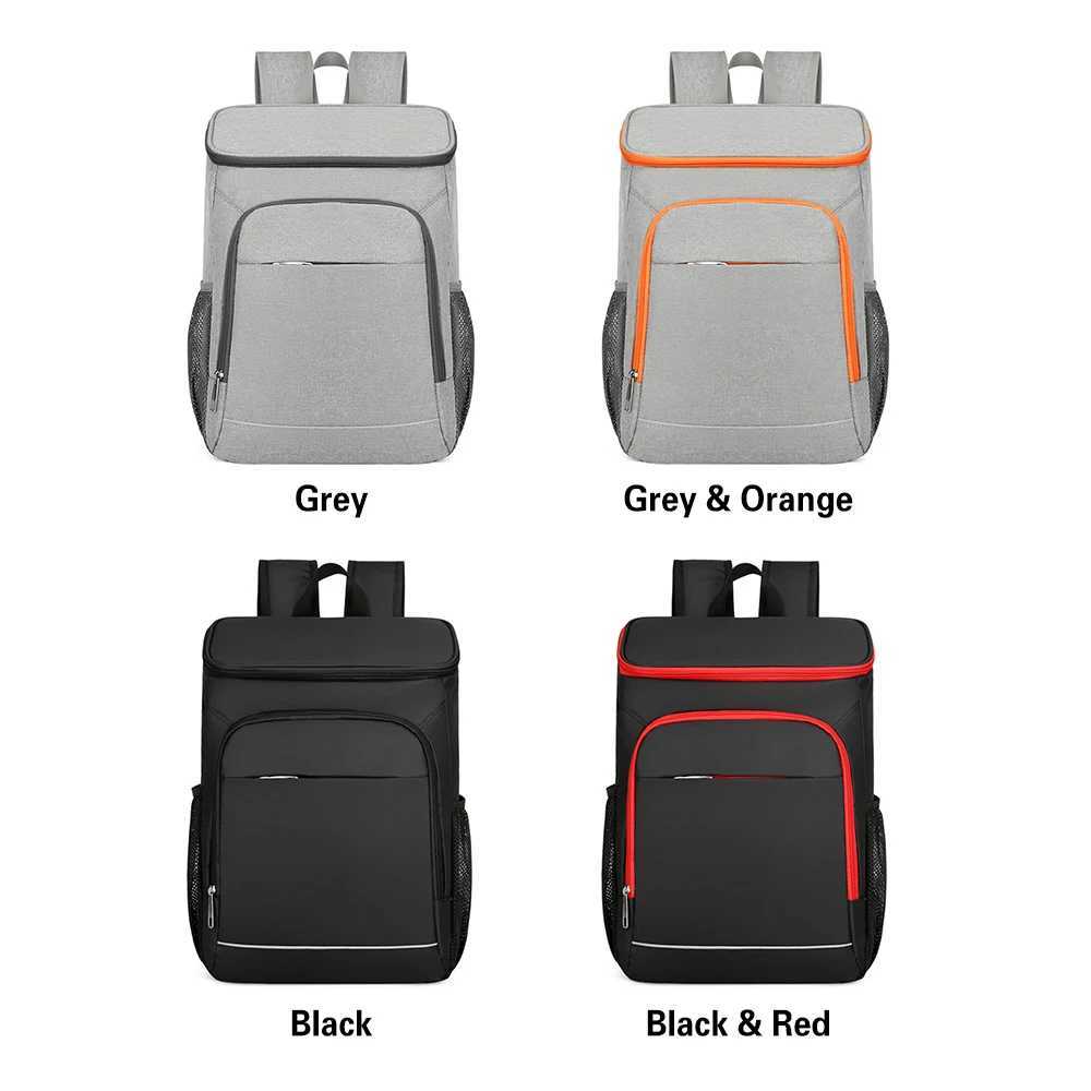 30l Cooler Backpack Leakproof Insulated Lunch Bag Picnic Food Insulation Cooler Bag for Outdoor Camping Hiking Picnics Beach 241105