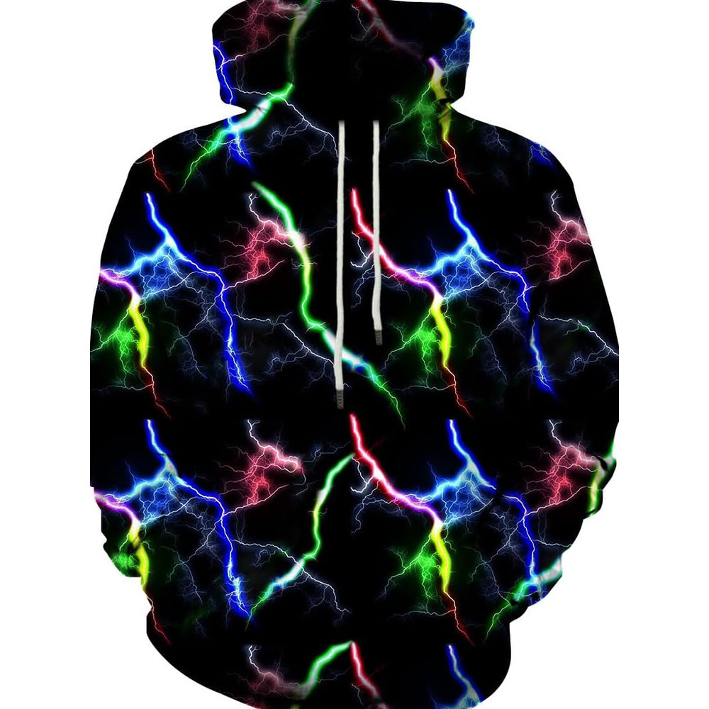 Hoodie for Mens Womens Neutral and innovative 3D printed hooded long sleeved sweatshirt suitable for men and women with large pockets Graphic cool, an