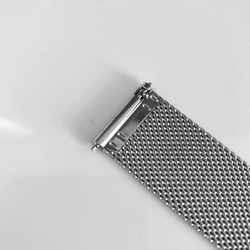 Milanese Watchband 10mm 12mm 14mm 16mm 18mm 20mm 22mm Universal 304 Stainless Steel Metal Watch Band Strap Bracelet Silver 241105