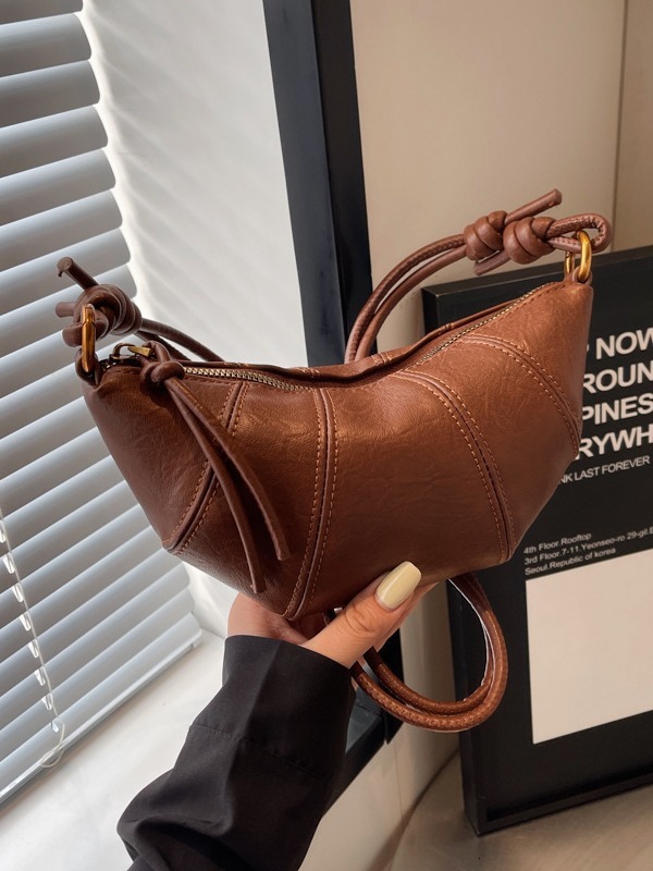 Croissant Female New Versatile Casual Super Hot Dumpling Fashionable Single Shoulder Crossbody Bag Designer Bags Handbags Women