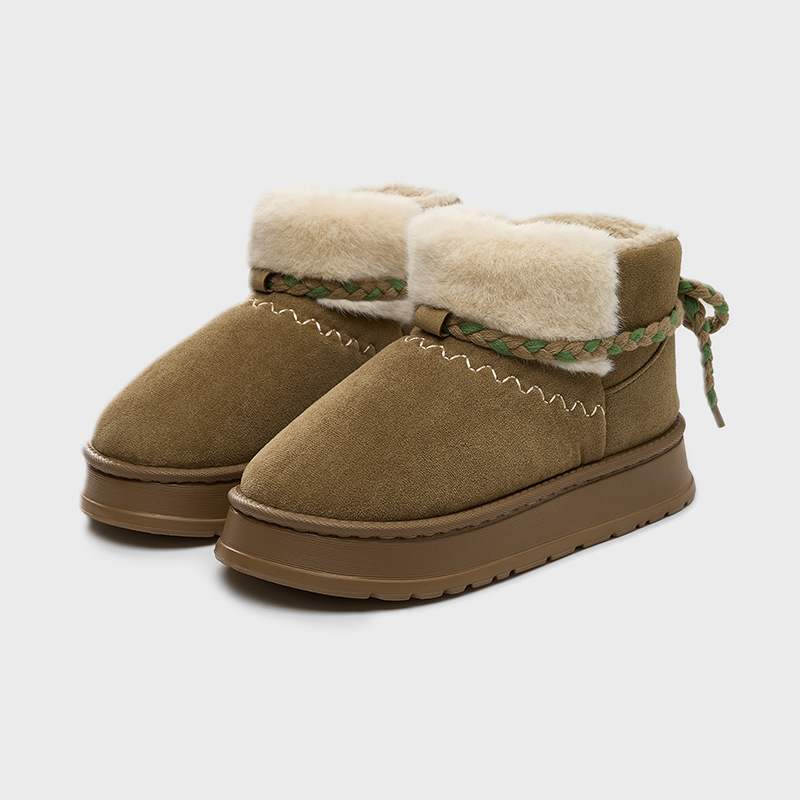 2024 new free shipping designer boots snow fur furry flurry winter boots ankle shoes platform martin boot womens booties