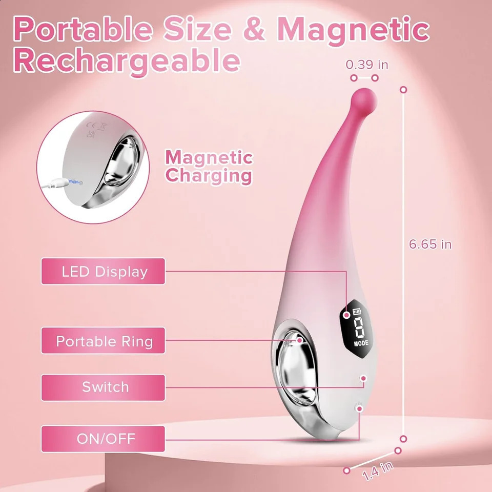 G spot vibration 10 Modes High Frequency Powerful Clitoral Vibrator Sex toys for Women PleasureMini Nipple sexmachine18 241105