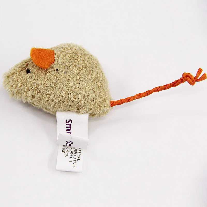 3 new plush simulation mouse cat toys bite resistant plush mouse cat scratch interactive mouse toys cat paw toys Y250412