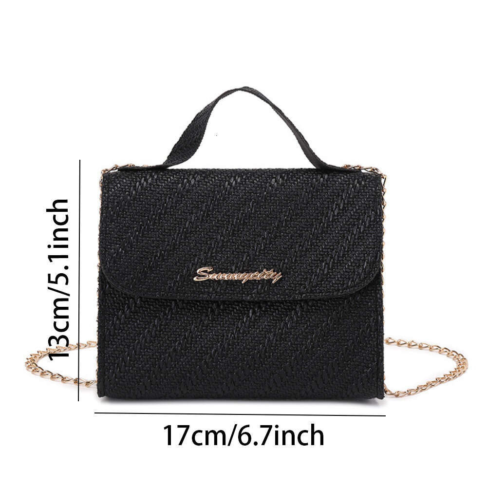 Designer Bag Embossing Chain Square Bag Leather Large Capacity Shoulder Crossbody Cell Phone Bag For Women Fashion Shoulder Bag Mobile Bag