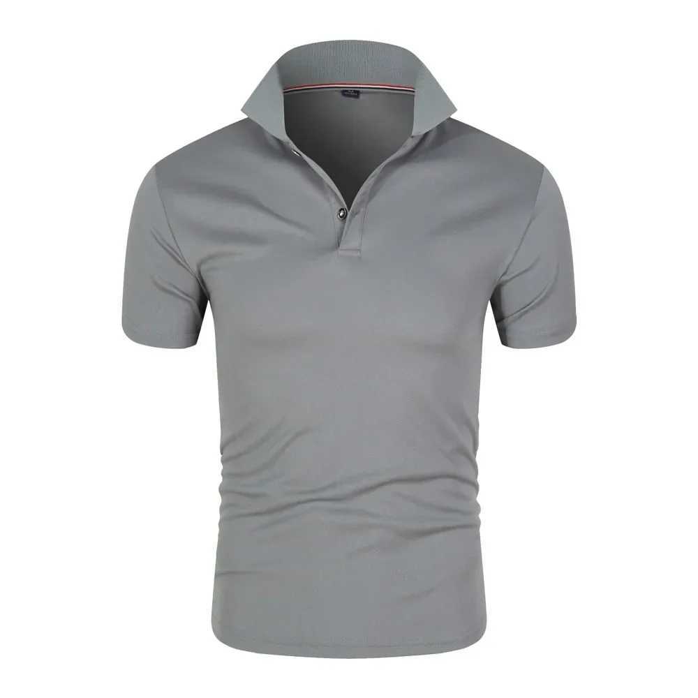 Summer new mens shirt fashion Strt clothing S-4XL mens shirt casual short sleeved sweater lapel T-shirt breathable W241104