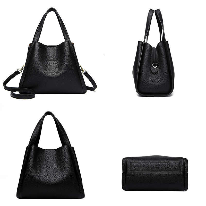 Designer Bag Genuine Brand Soft Leather Top-Handle Bags Female Handbags Women Shoulder Crossbody Totes Messanger Bag Large Capacity Big Sac
